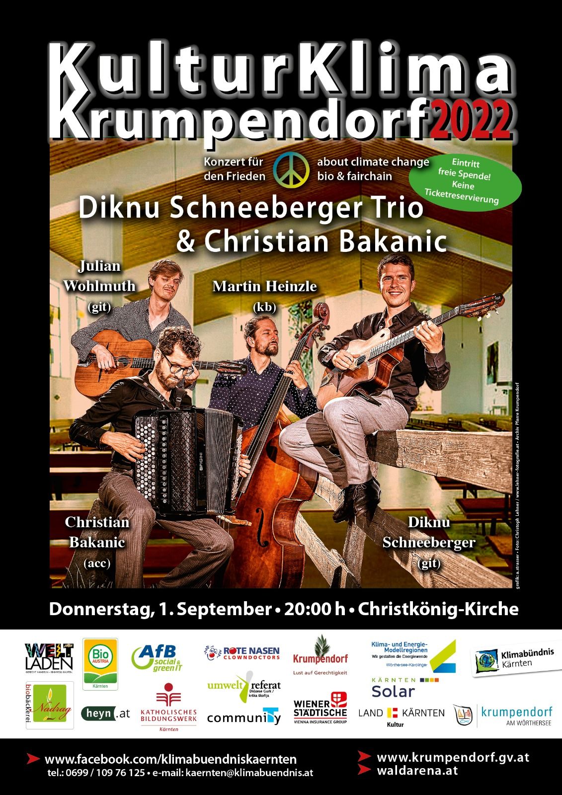 1.September - Diknu Schneeberger Trio & Christian Bakanic