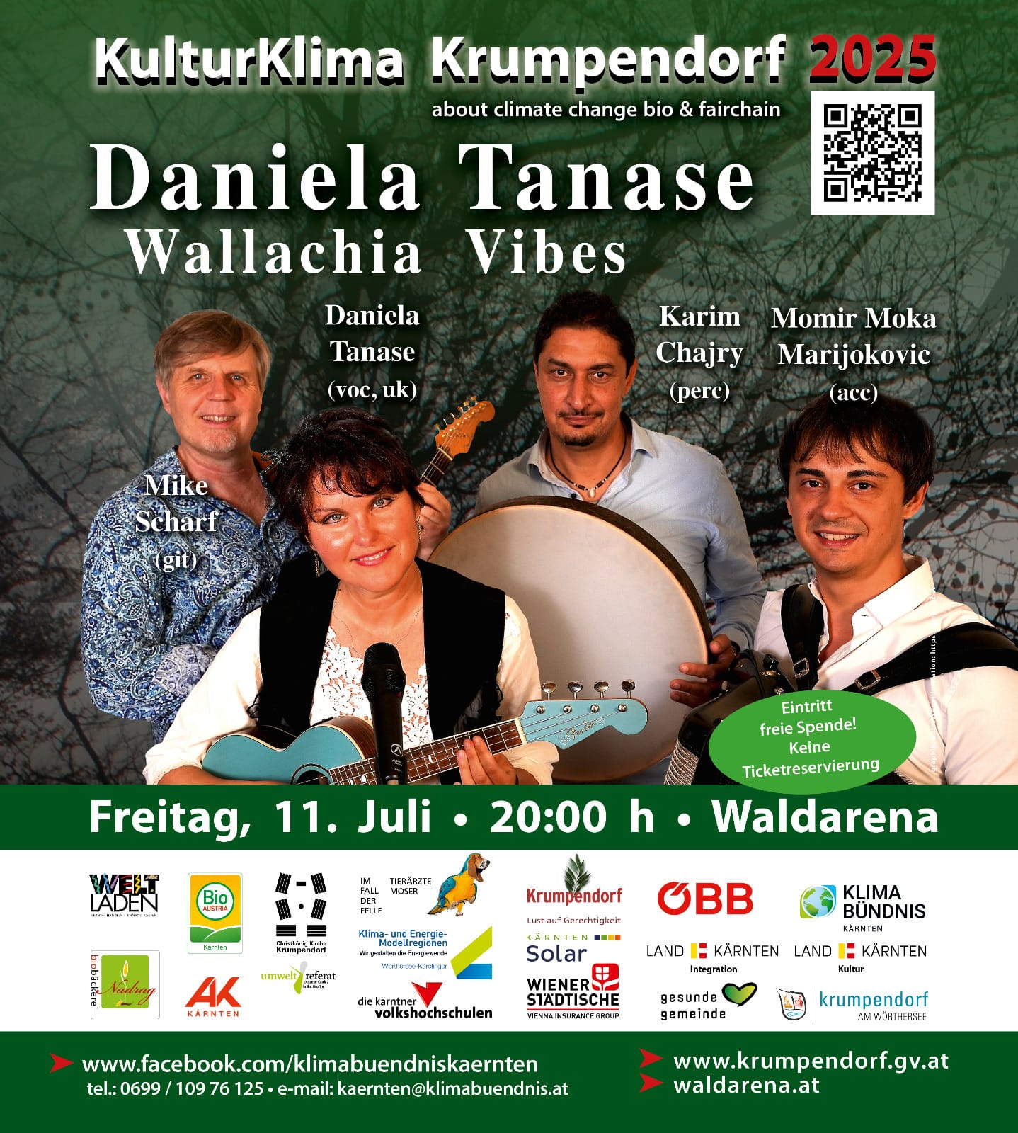 Fr.,11.07.,20.00 Uhr: Daniela Tanase Wallachia Vibes