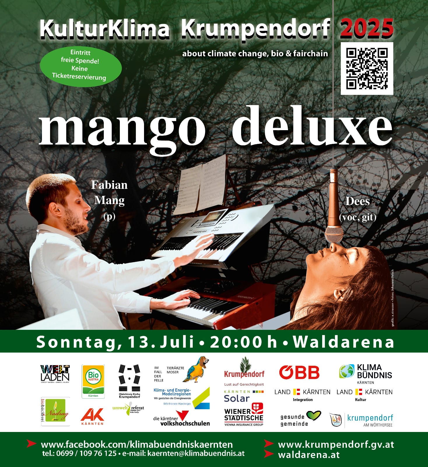 So.,13.07.,20.00Uhr: "mango deluxe"