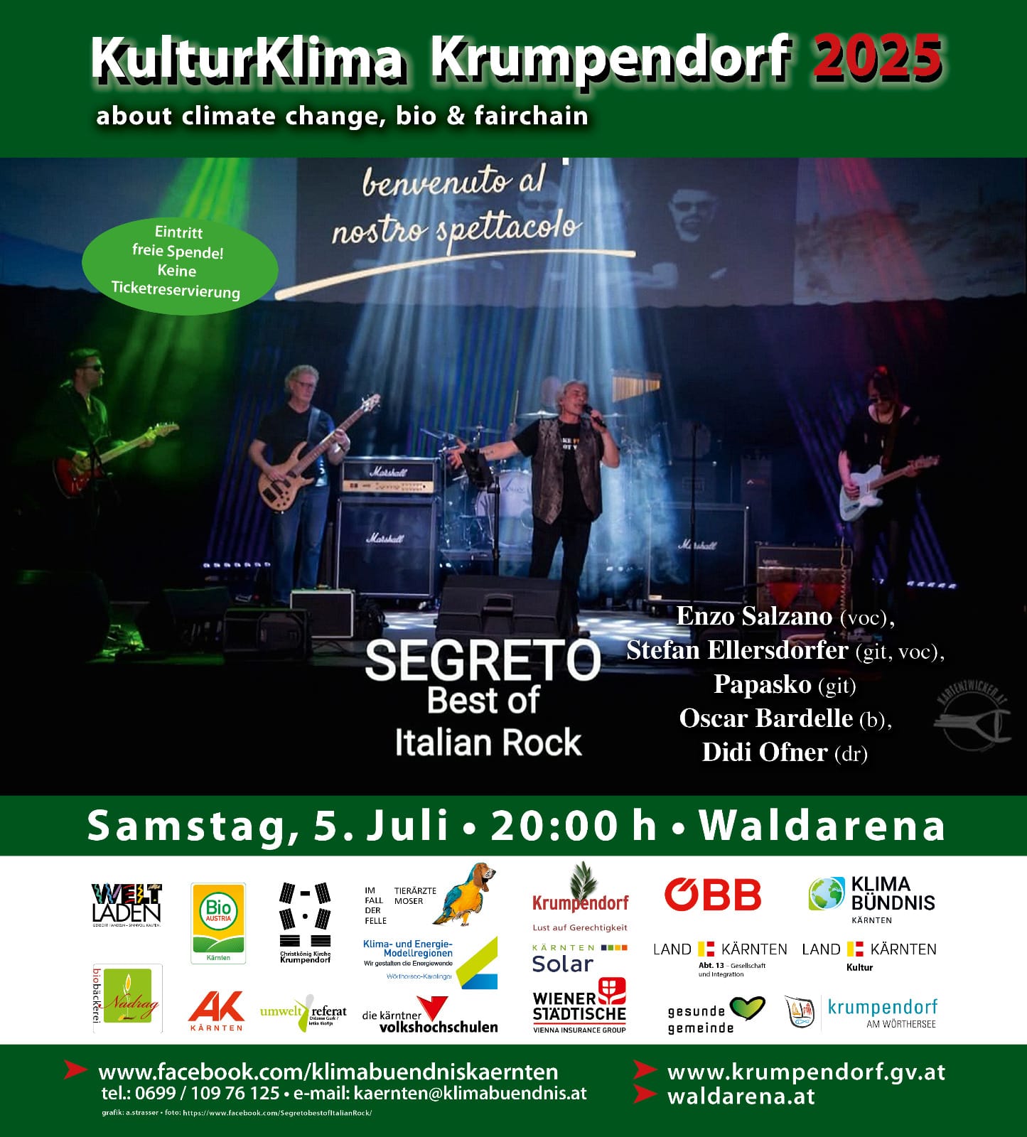 Sa.,05.07.,20:00 Uhr: SEGRETO