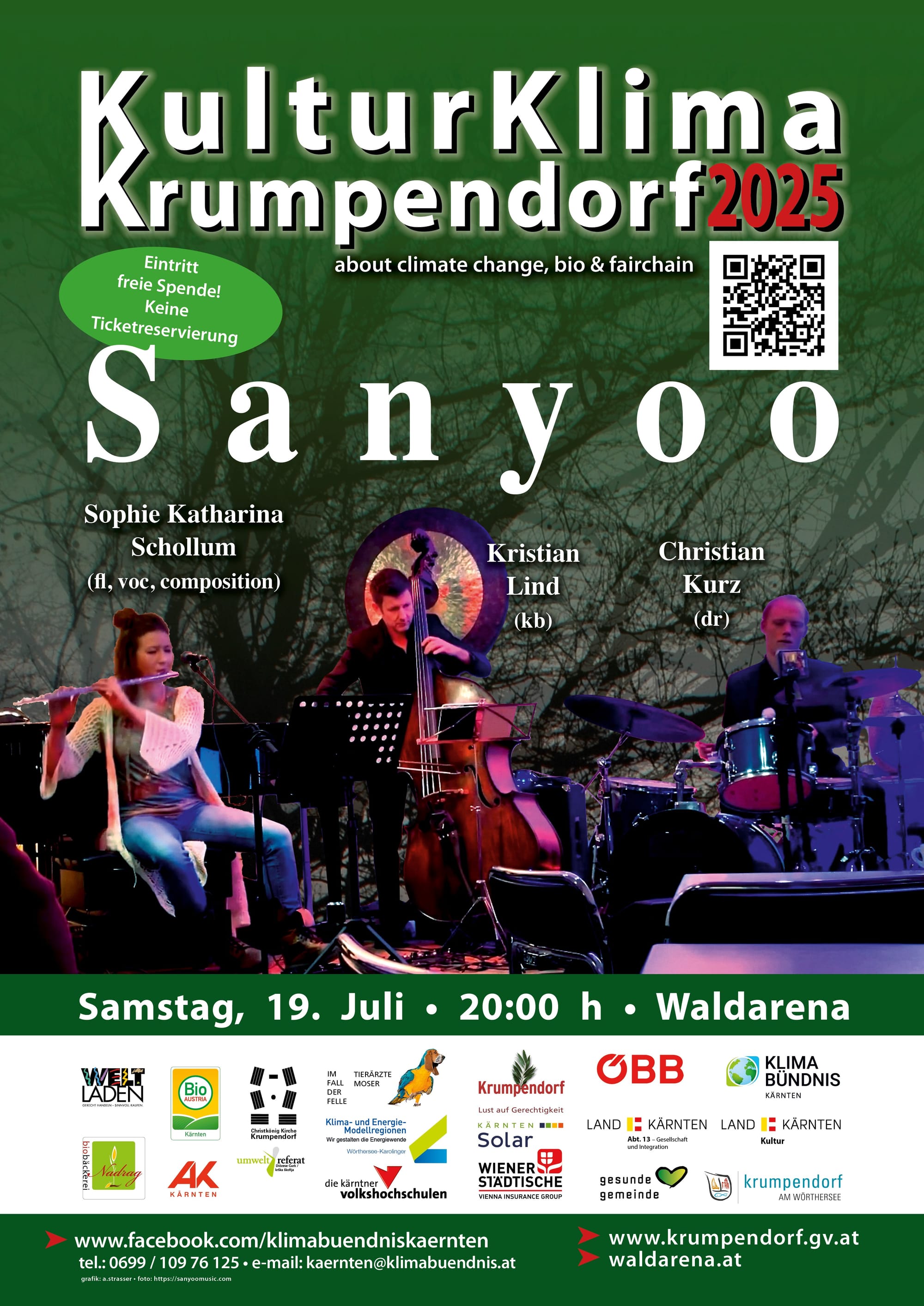 Sa.,18.07.20:00 Uhr: Sanyoo: Sophie Katharina Schollum  Christian Kurz  Kristian Lind