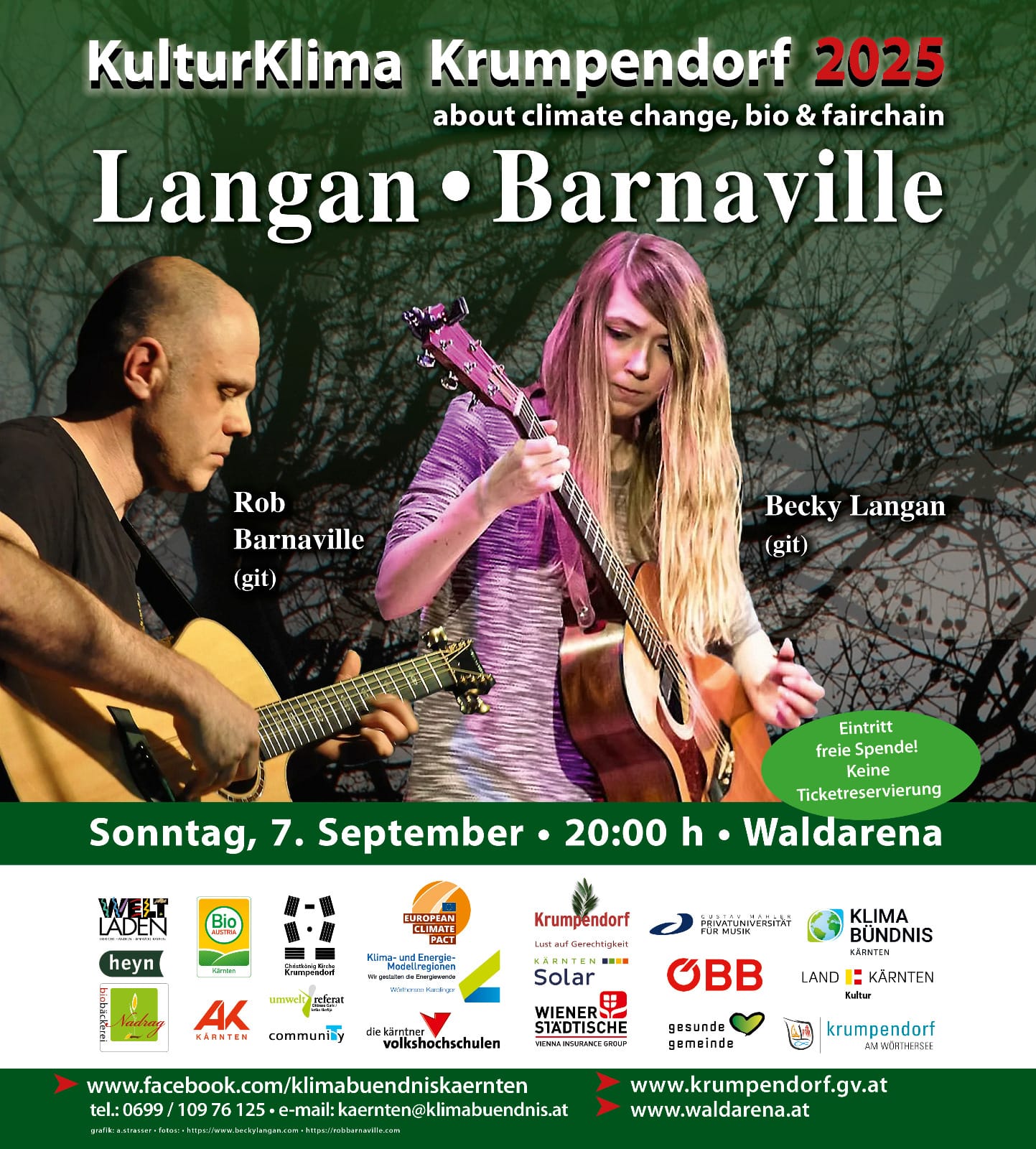 So.,07.09., 20:00 Uhr: Becky Langan & Rob Barnaville