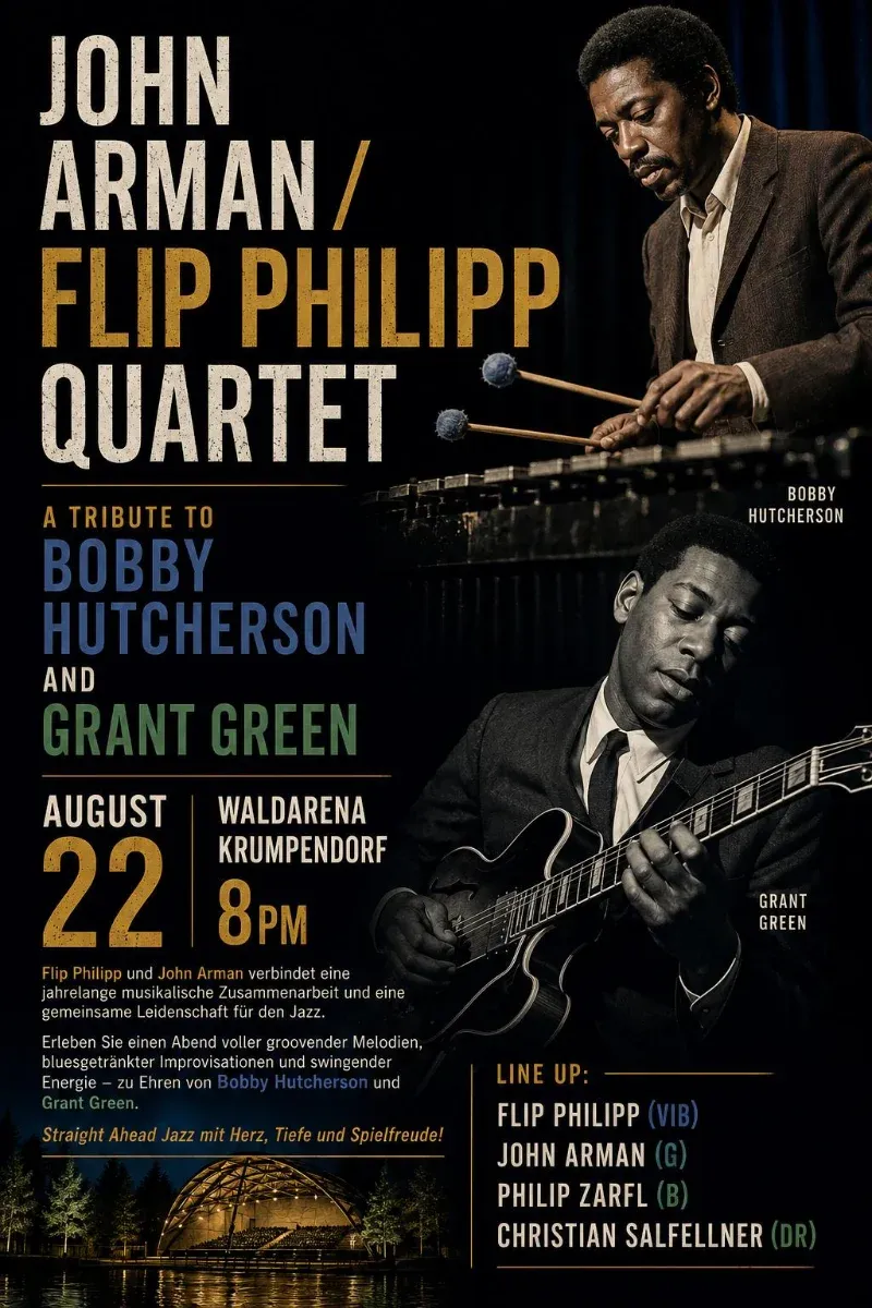 Foto der Band „John Arman / Flip Philipp Quartet“