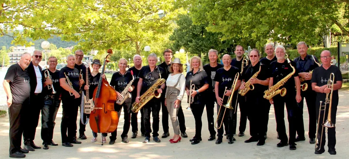 Foto der Band „Big Band Wörthersee“