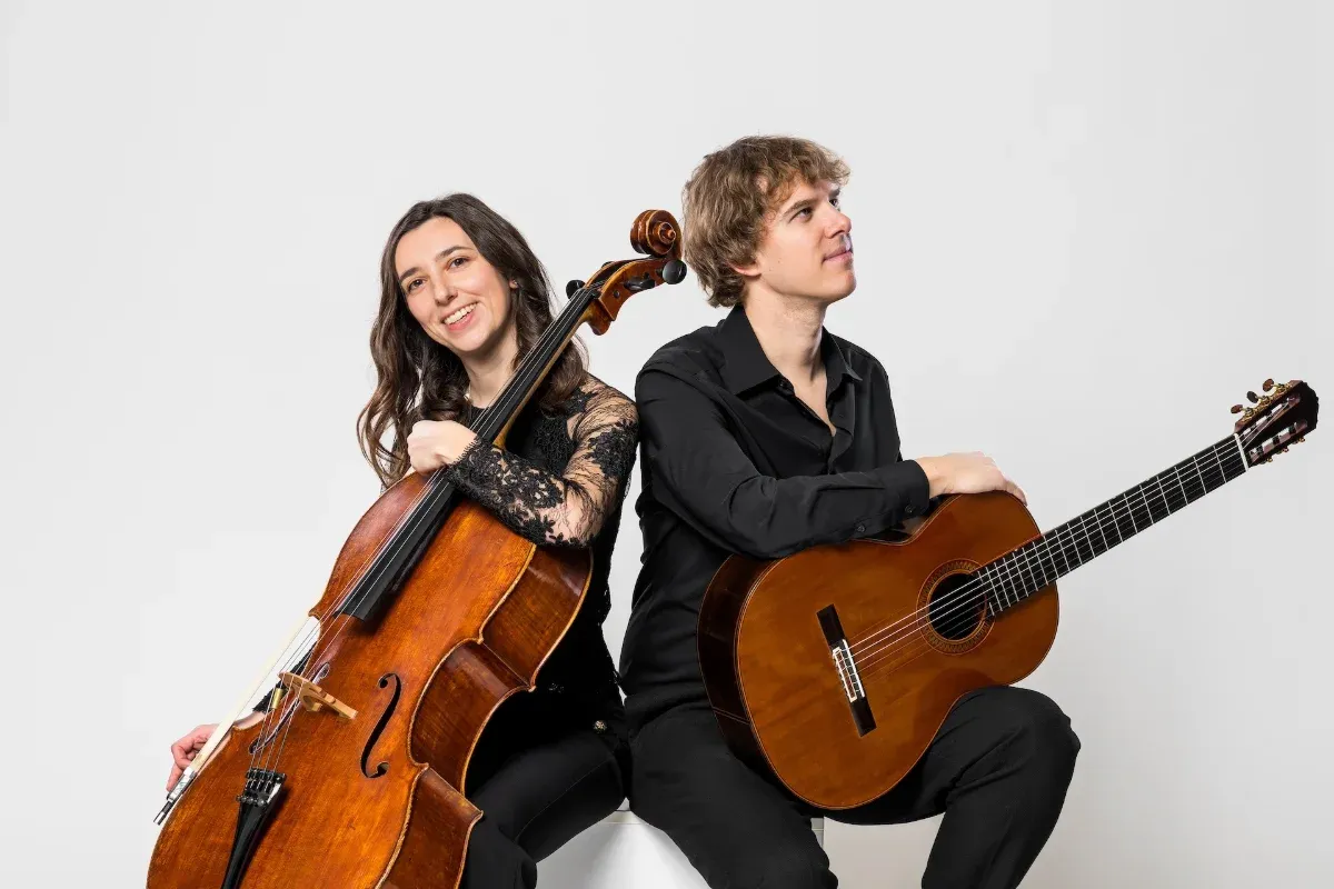 Foto der Band „Cristina Basili & Timotej Kosovinc“