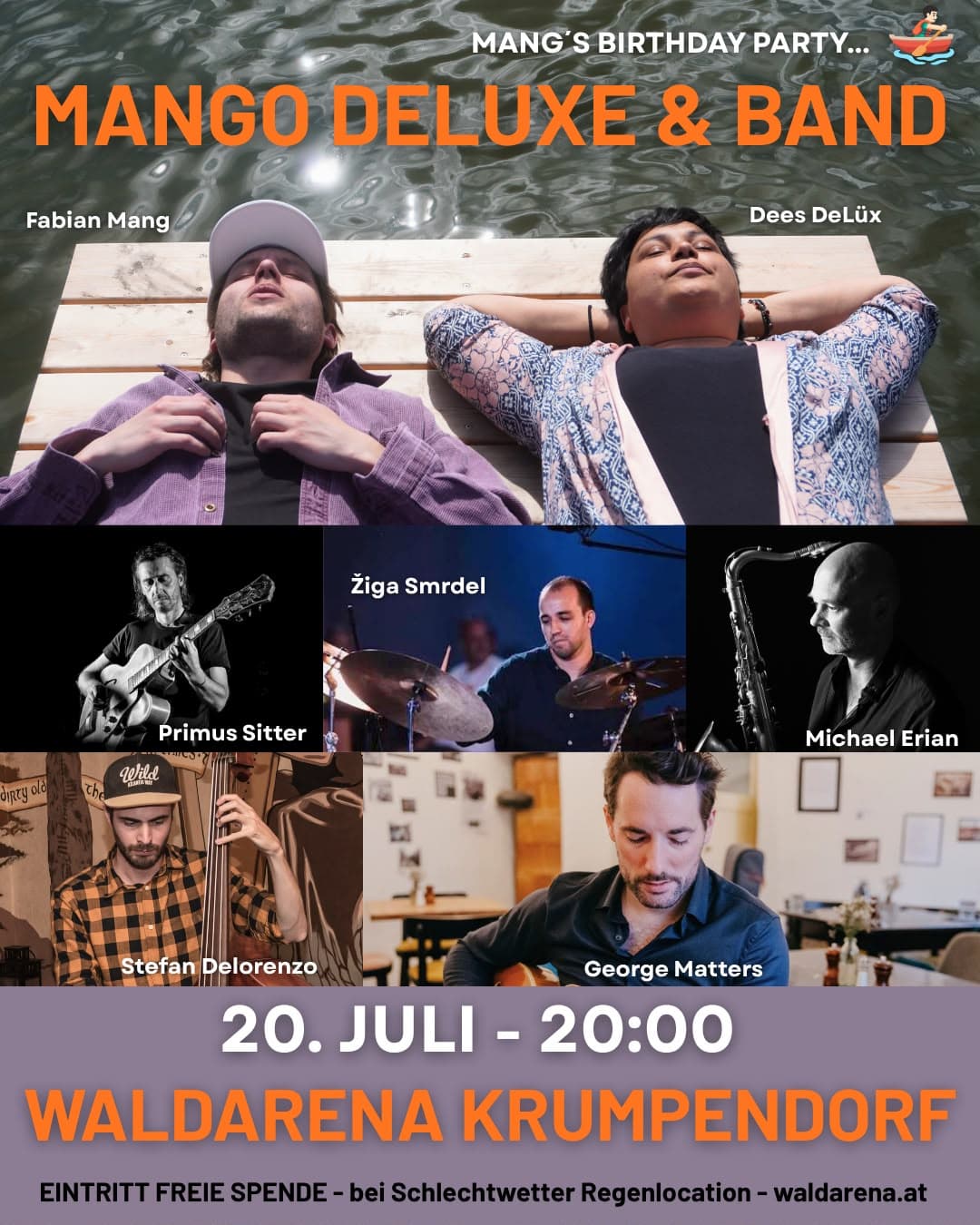 Mo., 20.07.: MANG`s Birthday Party