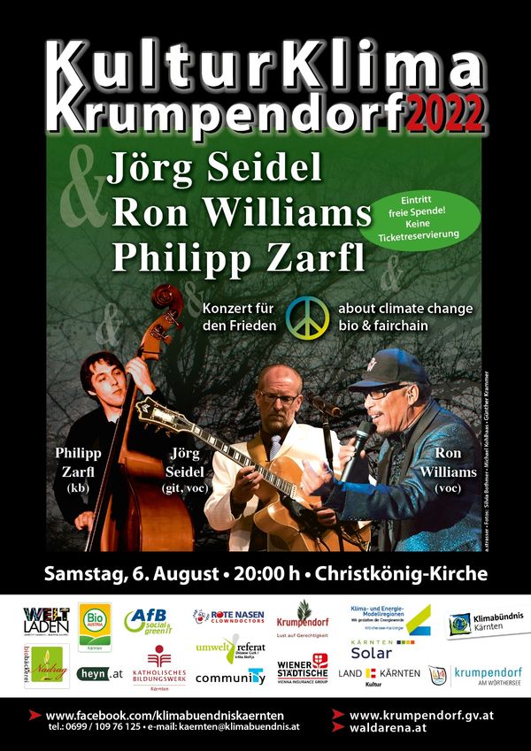 6. August Jörg Seidel & Ron Williams & Philipp Zarfl