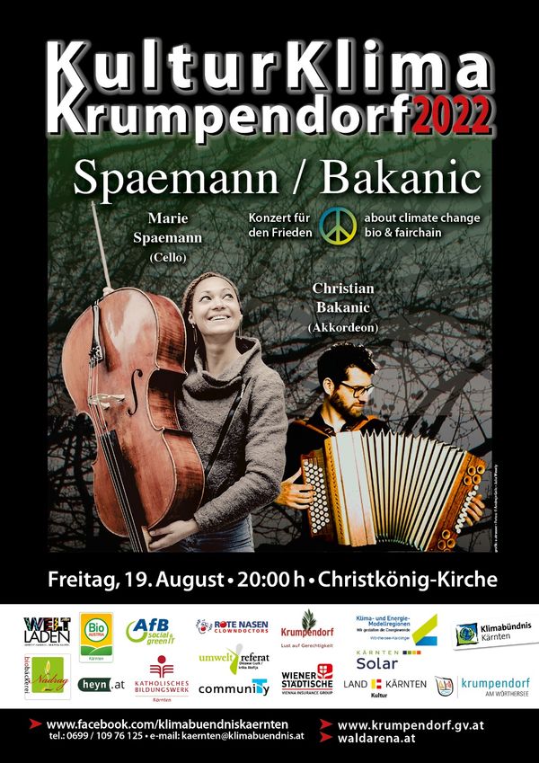 19.August - Marie Spaemann -  
Christian Bakanic