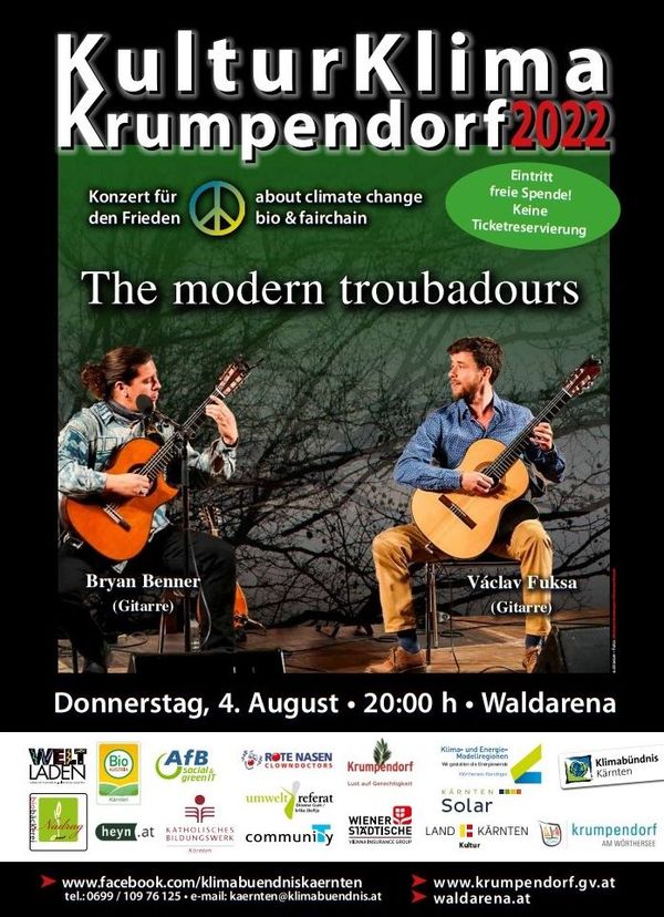 4.August - BRYAN BENNER & VÁCLAV FUKSA - THE MODERN TROUBADOURS