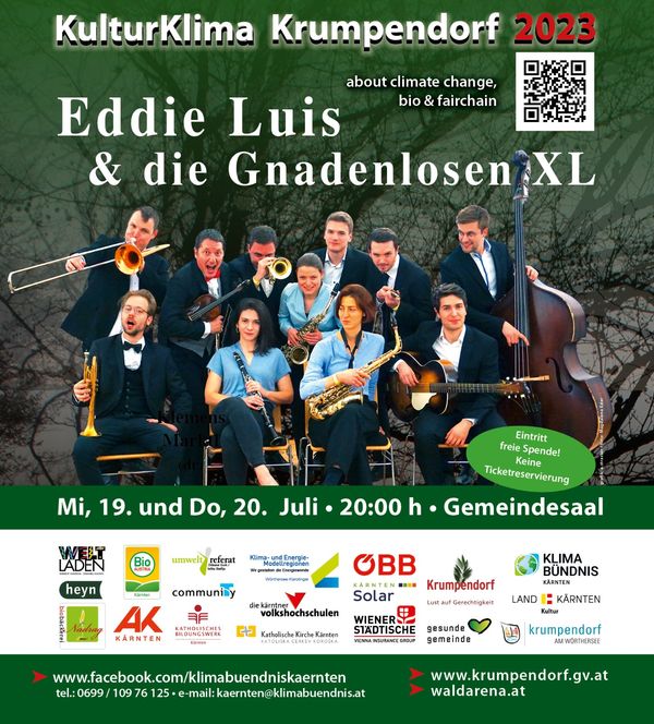 19.07 & 20.07. - Eddie Luis & die Gnadenlosen XL (wegen Regen im Gemeindesaal)