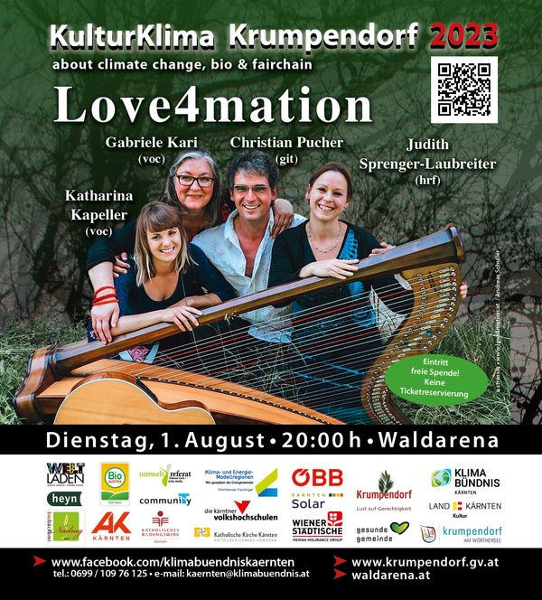 1.August - 20:00 Uhr Love4Mation heute in der Martin Luther Kirche , Südbahnweg 29