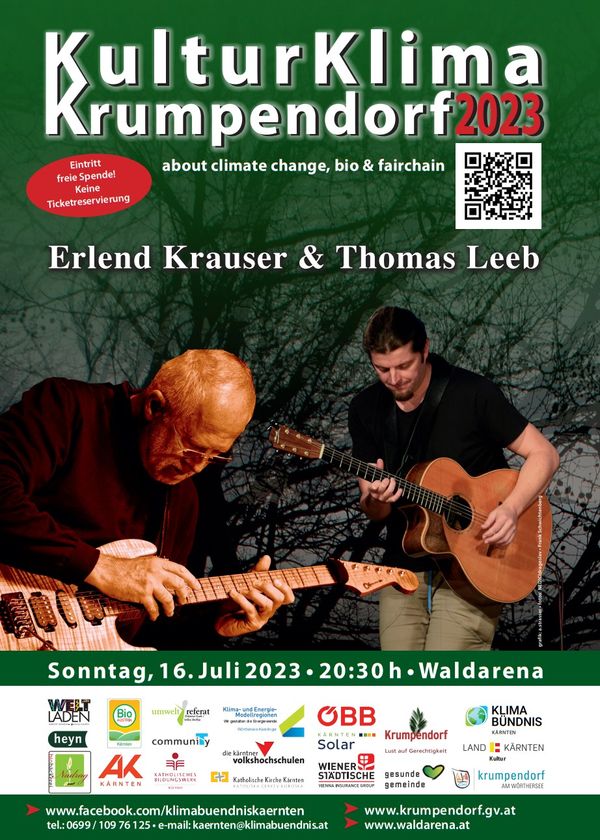 16.Juli - 20:30 Erlend Krauser / Thomas Leeb