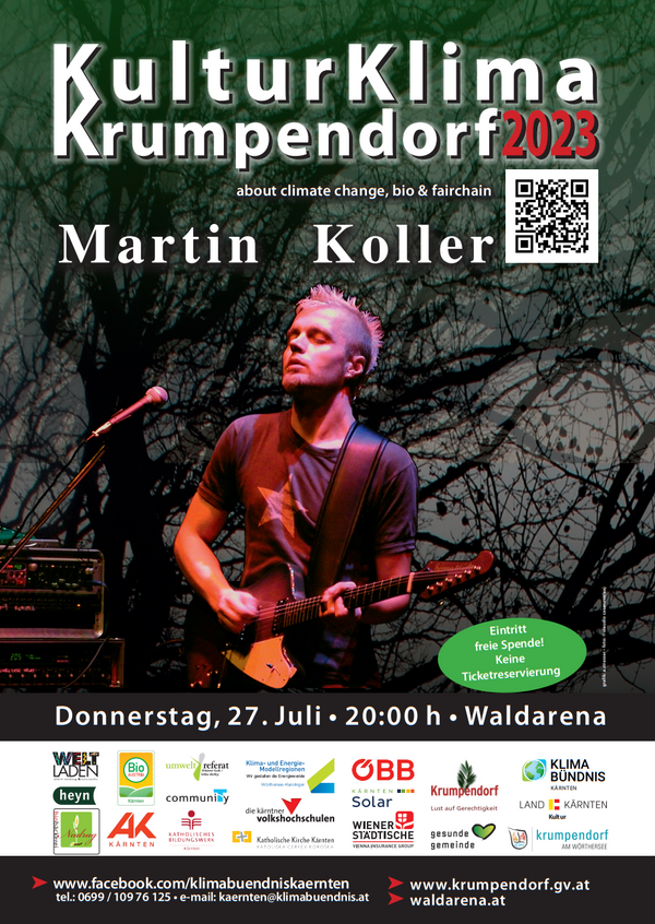 27.Juli - 20:00 Uhr MARTIN KOLLER