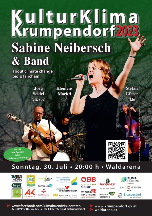 30.Juli - 20.00 Uhr - Sabine Neibersch, Jörg Seidel, Philipp Zarfl, Klemens Marktl