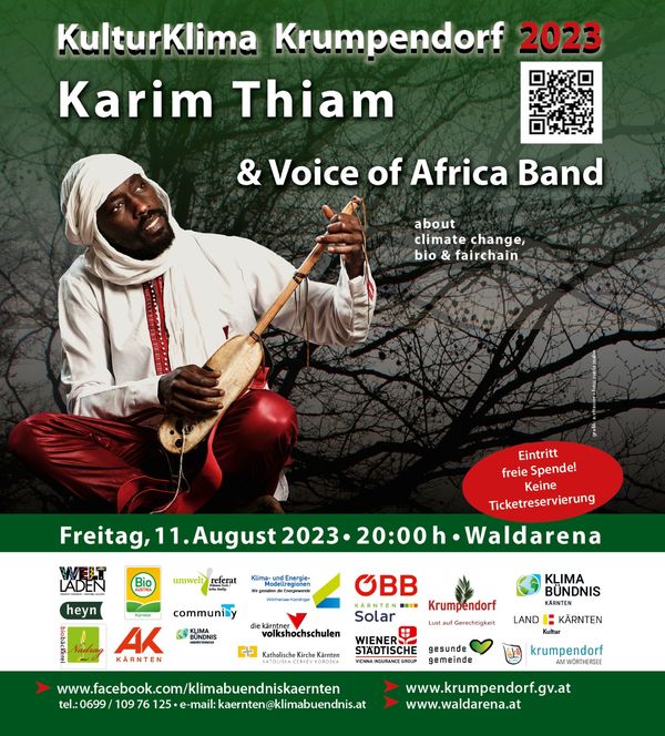 11.August - 20:00 Uhr The chronics of Krumpendorf - 21:30 Uhr Karim Thiam