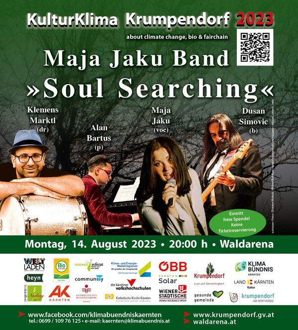 14.August - 20:00 Uhr Maja Jaku Band