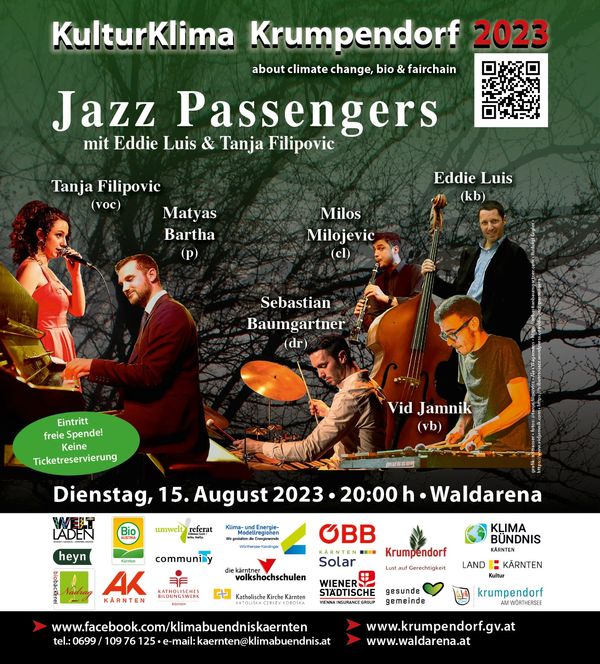 15.August - 20.00 Uhr EDDIE LUIS AND HIS JAZZ PASSENGERS