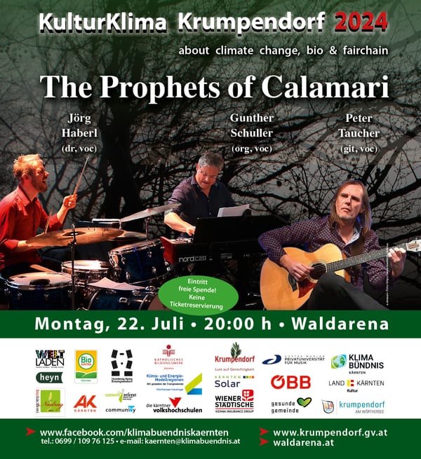 Mo., 22.07.24,20:00 Uhr Waldarena: The Prophets Of Calamari