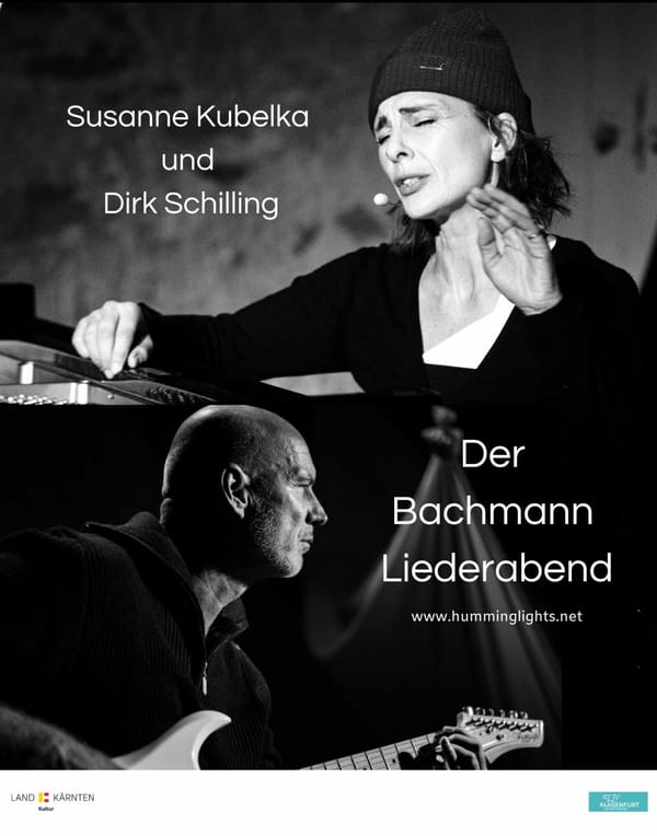 fr.,09.08.24, 20:00 uhr, Waldarena: "Das Ingeborg Bachmann Projekt - Der Liederabend"