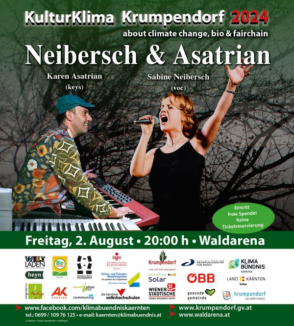 Fr.,02.08.24, 20:00 Uhr Christkönigkirche - Kirchenweg 6: ASATRIAN & NEIBERSCH