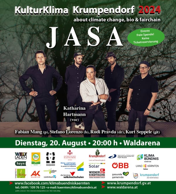 Di., 20.08.24, 20:00 Uhr, Waldarena: JASA