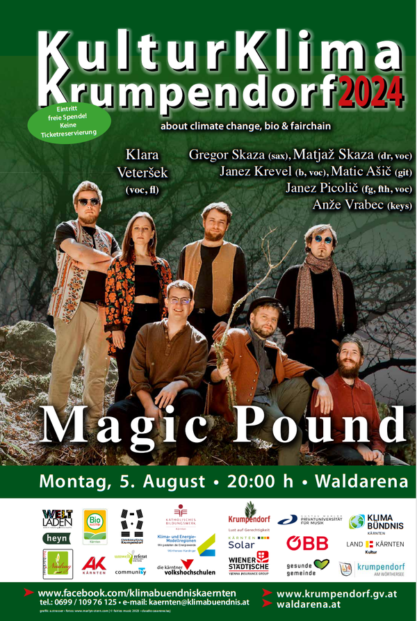 Mo.,05.08.24,20:00 Uhr, Waldarena: MAGIC POUND