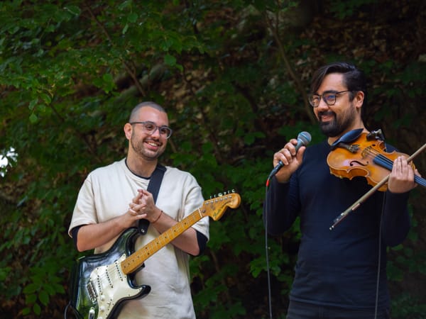 Mo.,30.06.,20.00 Uhr: Lucas Chagas (violine), Lucas Carrasco (git. voc.)