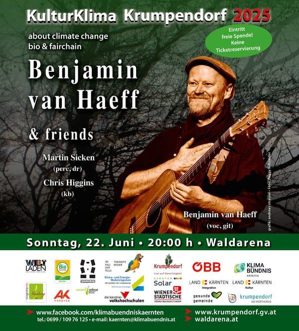 So.,22.06.,20:00 Uhr: Benjamin van Haeff