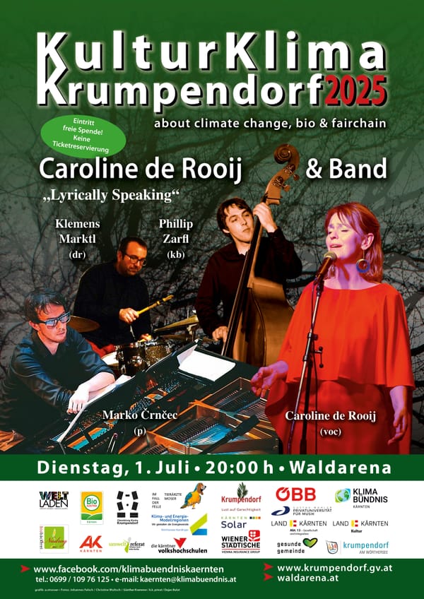 Di.,01.07., 20:00: Caroline de Rooji Band & Karen Asatrian`s "Klingende Vielfalt!"