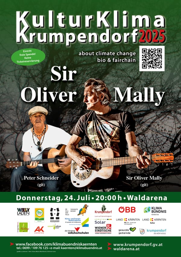 Do.,24.07.,20:00 Uhr: "Sir“ Oliver Mally & Peter Schneider
