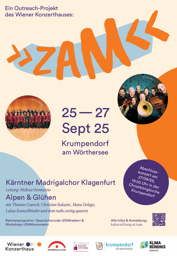Sa.,27.09., 19:00 Uhr: Alpen & Glühen / Kärntner Madrigalchor Klagenfurt