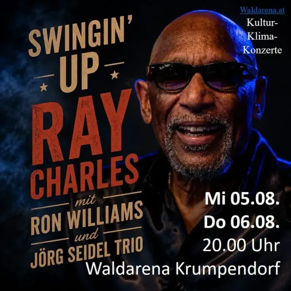 Mi.,05.08. Christkönigkirche: RON WILLIAMS MEETS RAY CHARLES