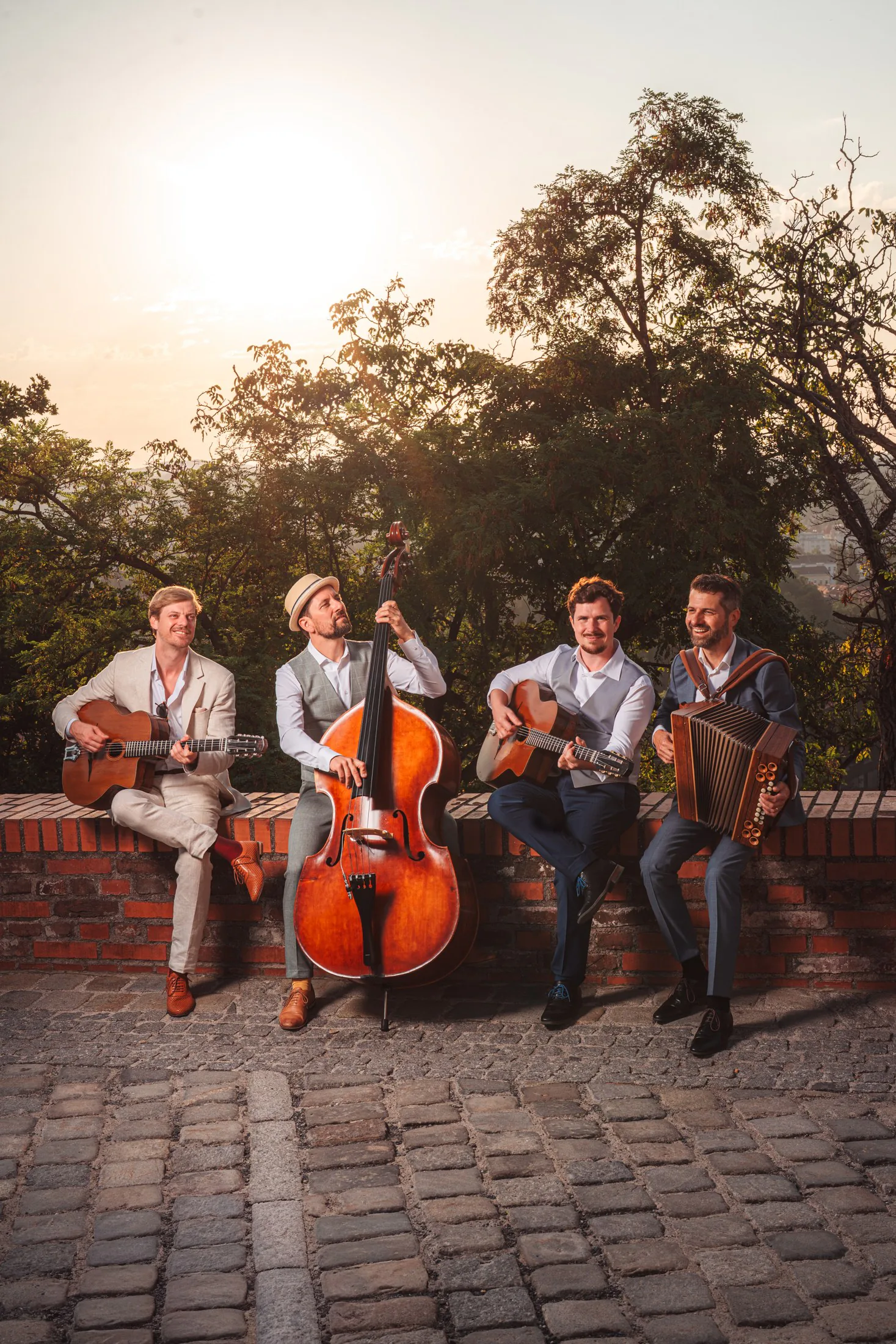 Foto der Band „Schneeberger & Bakanic Quartett“